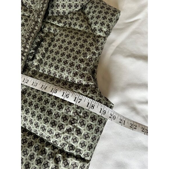 Max Studio London Womens Puffer Vest Size Small Green Black Pockets $188 - Picture 12 of 14